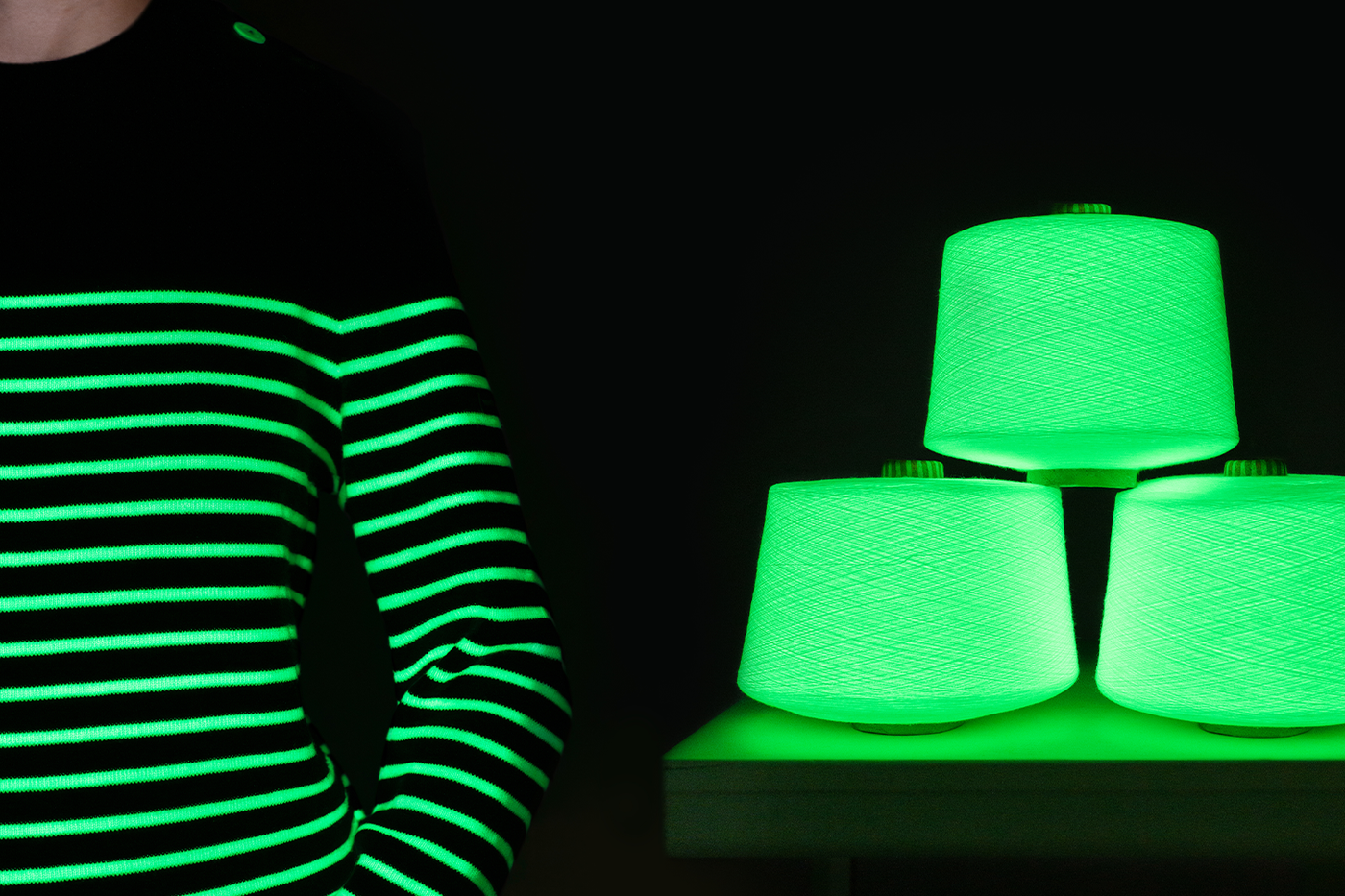 La maille qui s'illumine la nuit