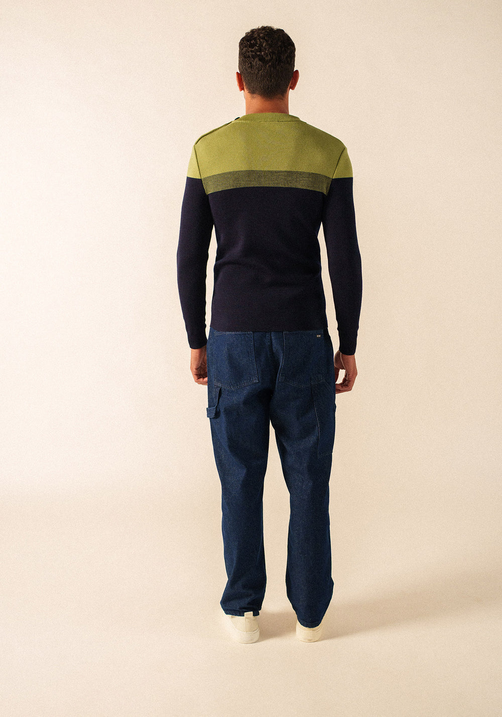 Pull marin Bretagne (MARINE/OIL)