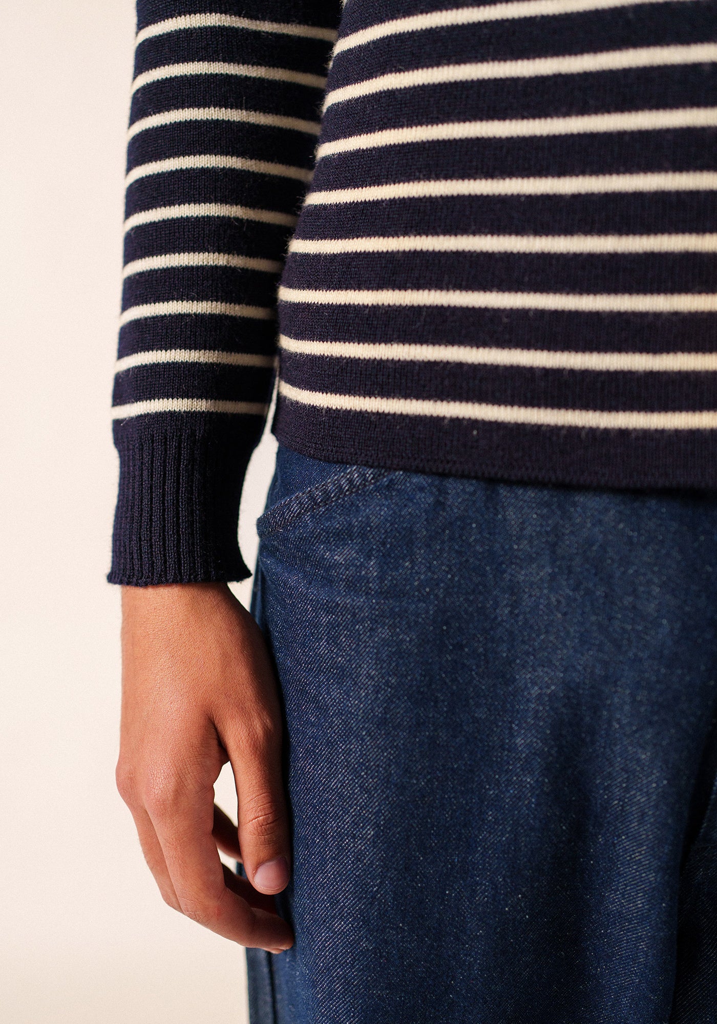 Pull marin Matelot (MARINE/ECRU)