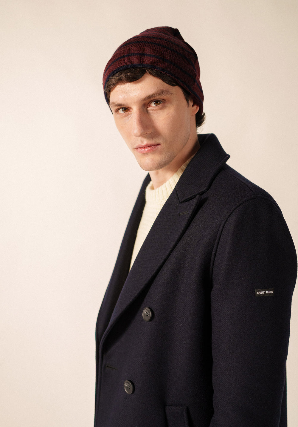 Bonnet de quart (TWEED/MARINE)