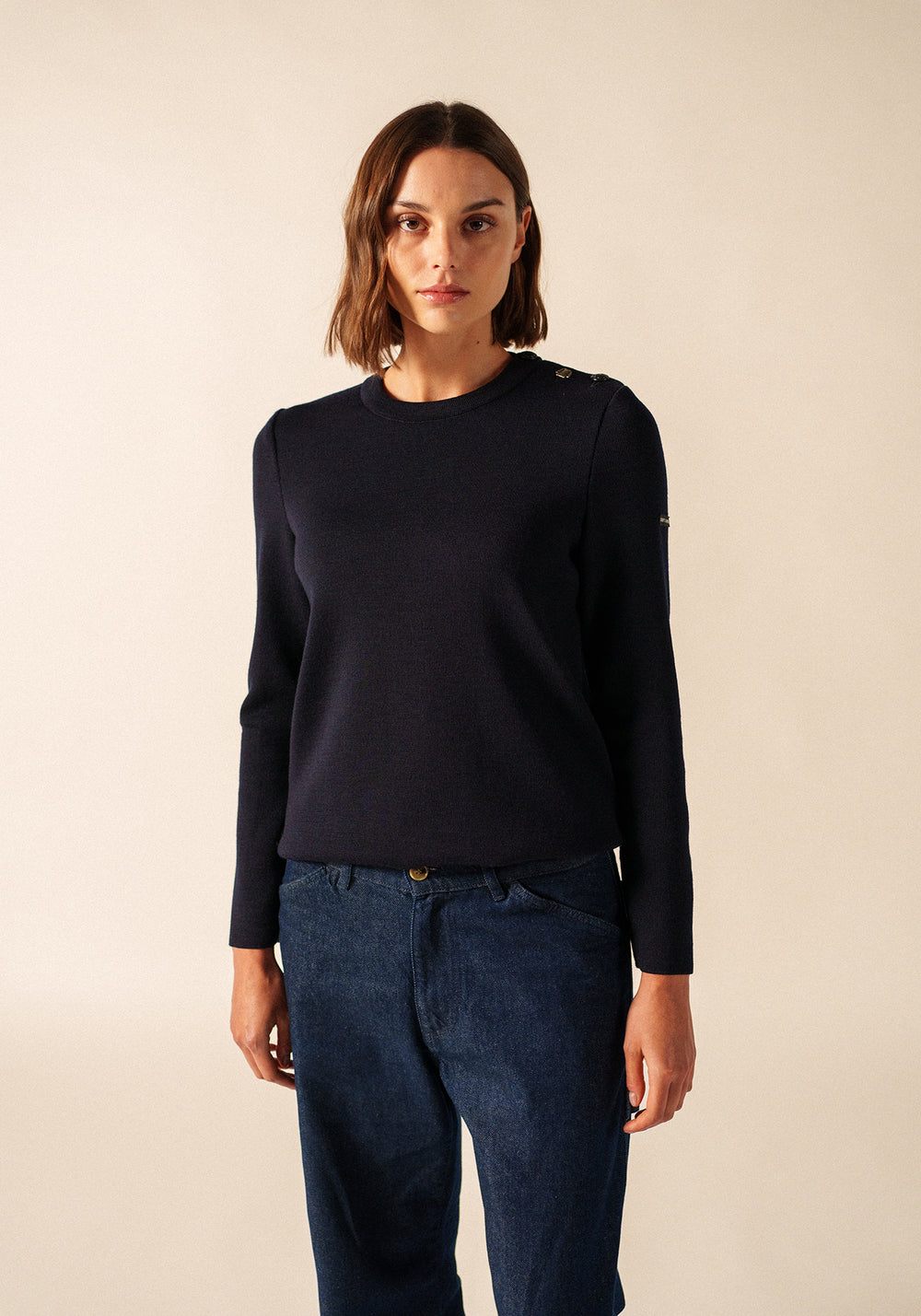 Pull Brégançon Normandie (NAVY/MULTICO)