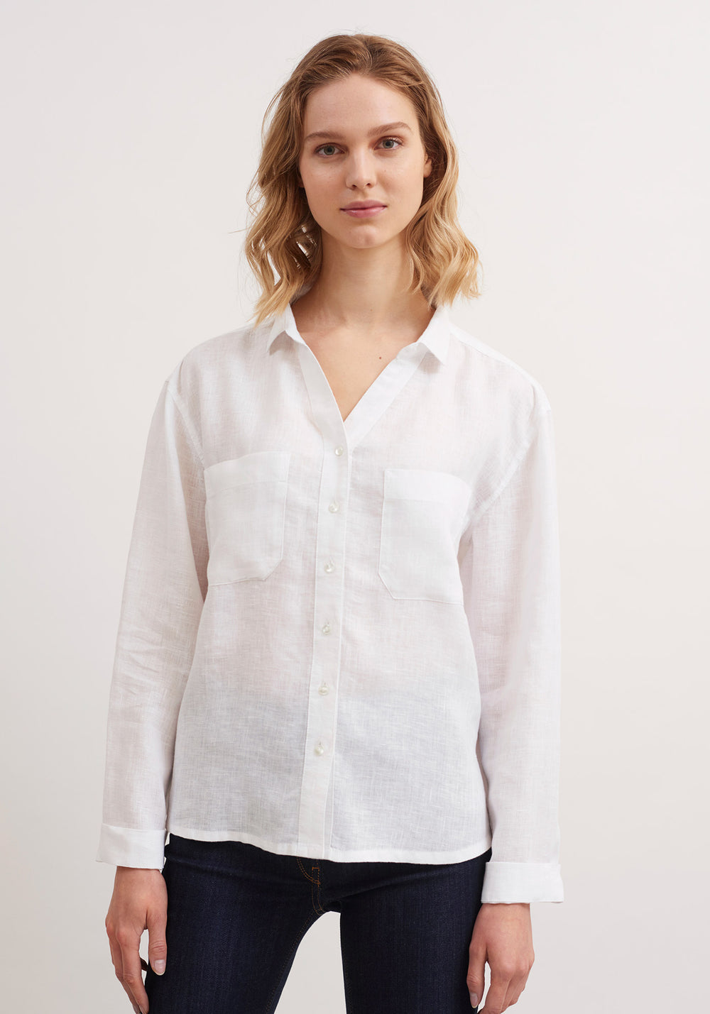 Chemise Charlène (BLANC)