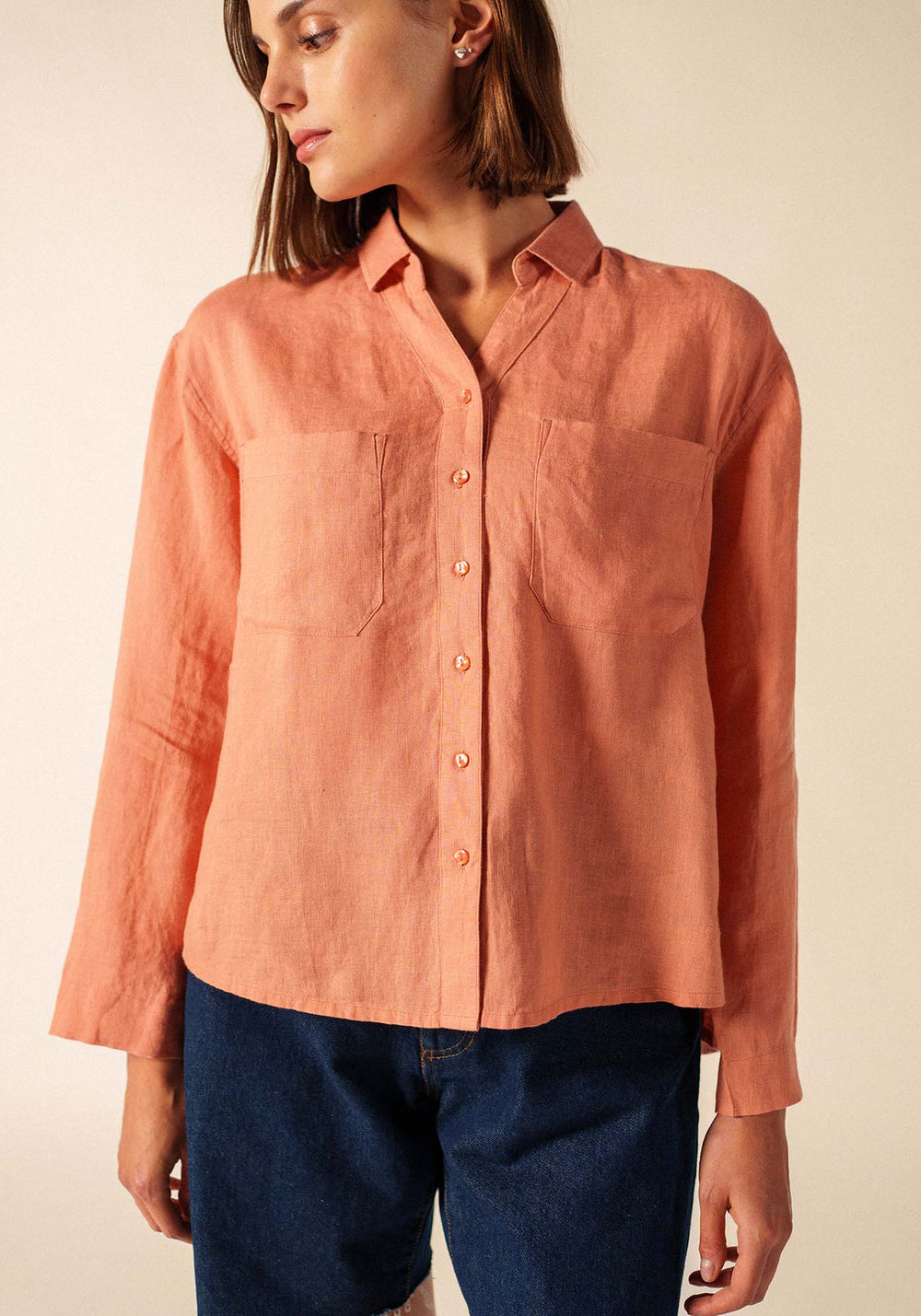 Chemise Charlène (ARGILE)