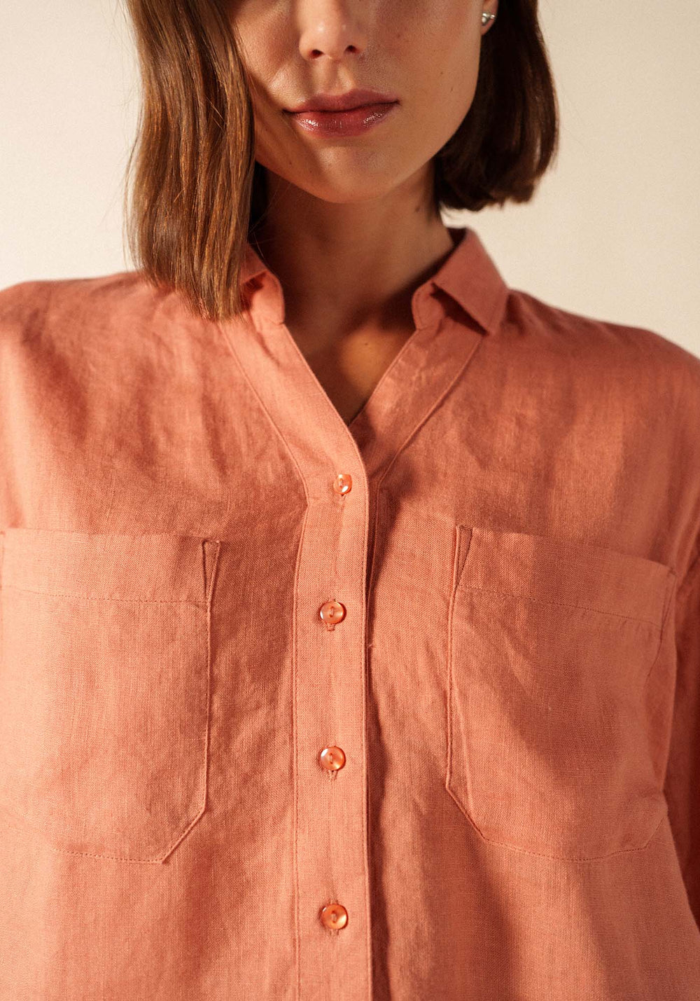 Chemise Charlène (ARGILE)