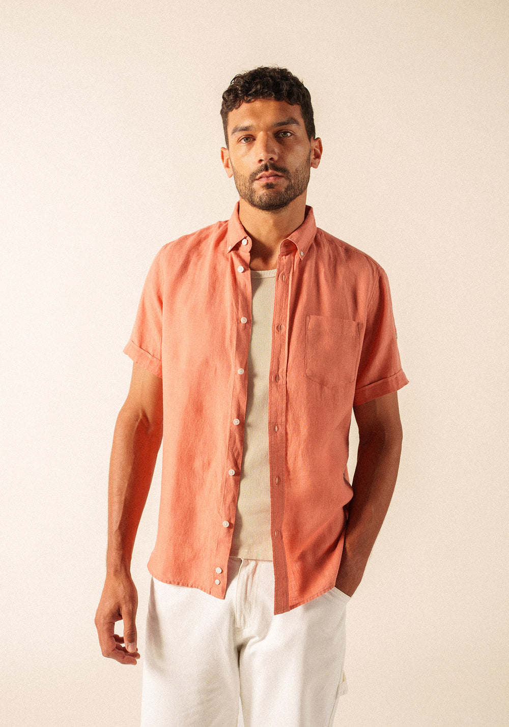 Chemise Clément (ARGILE)