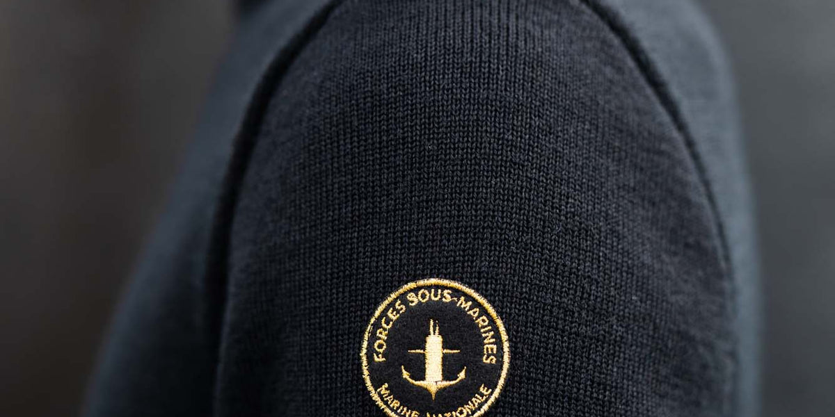 Vêtement Marine Nationale Saint James Pull Marin Uni