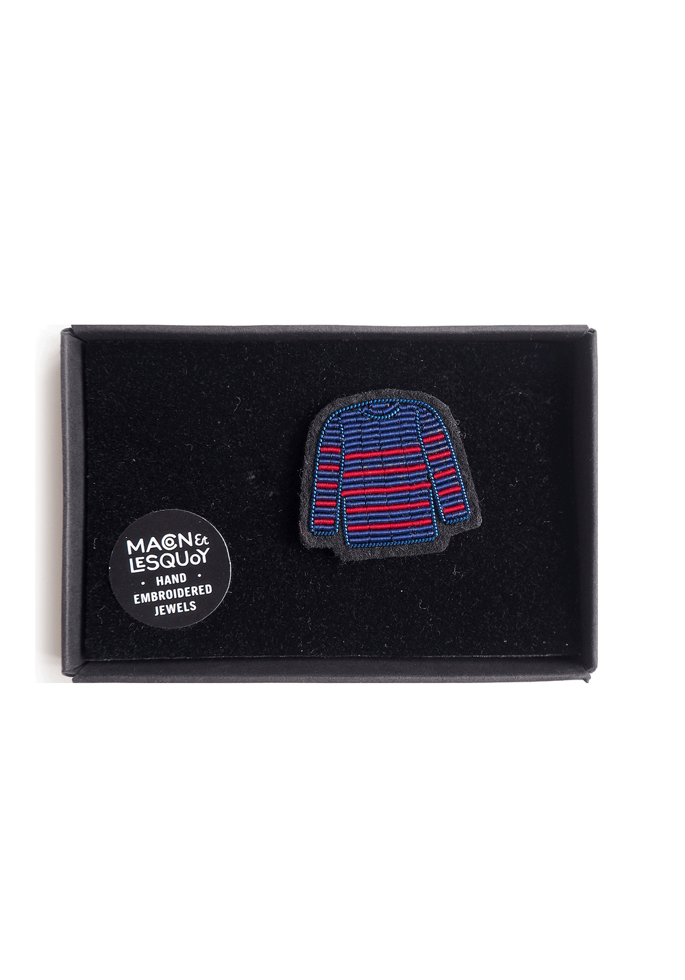 Broche Marinière x Macon & Lesquoy (BLEU/ROUGE)