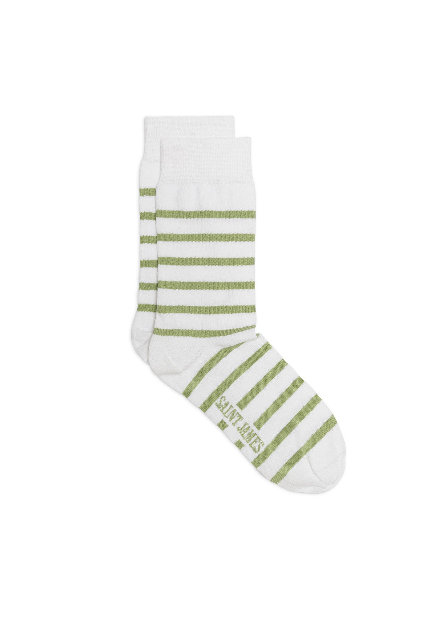 Chaussettes rayées (BLANC/OIL)