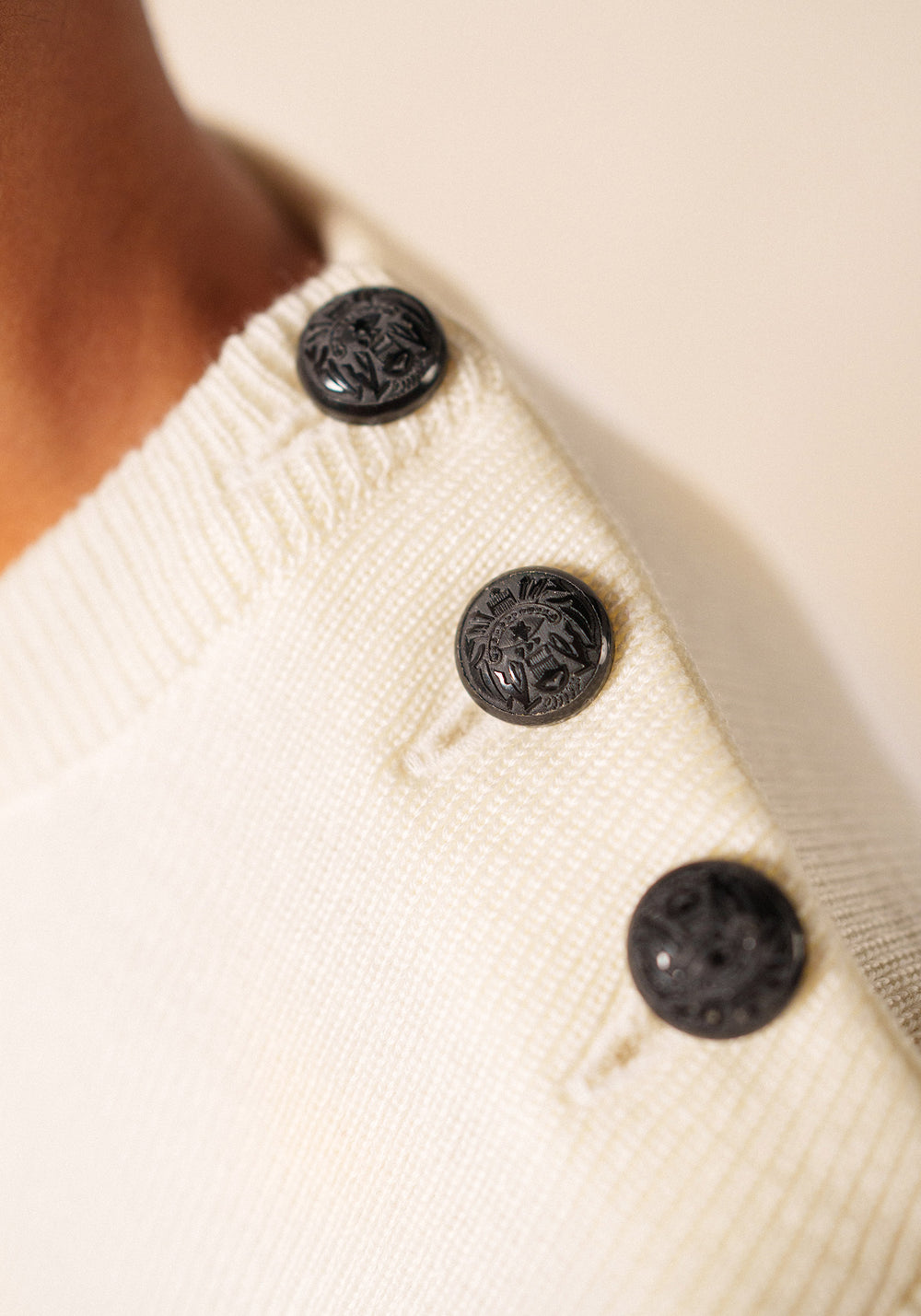 Pull marin Rochefort (ECUME/ROUGE)