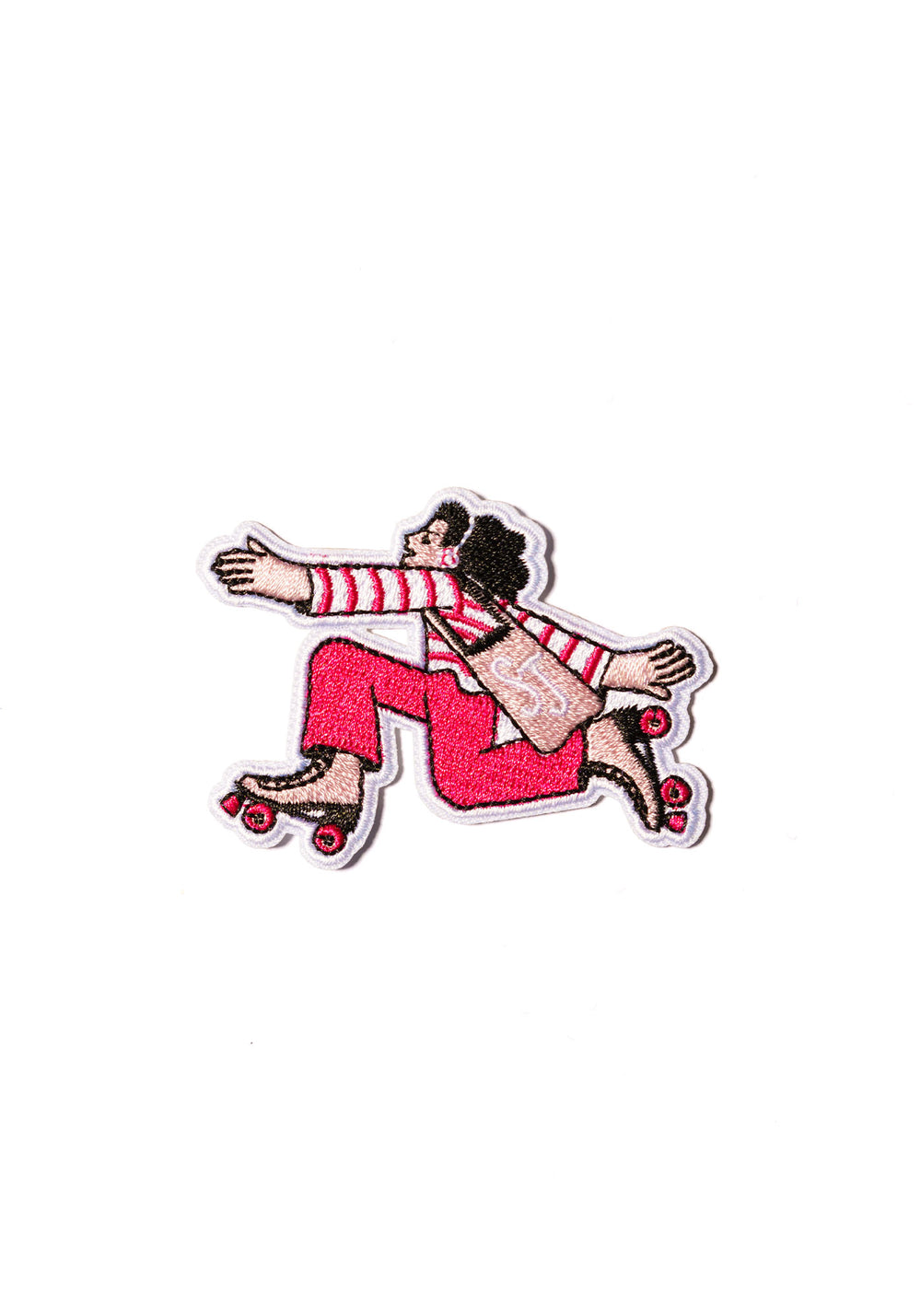 Ecusson thermocollant - Femme à roller (MULTICO)
