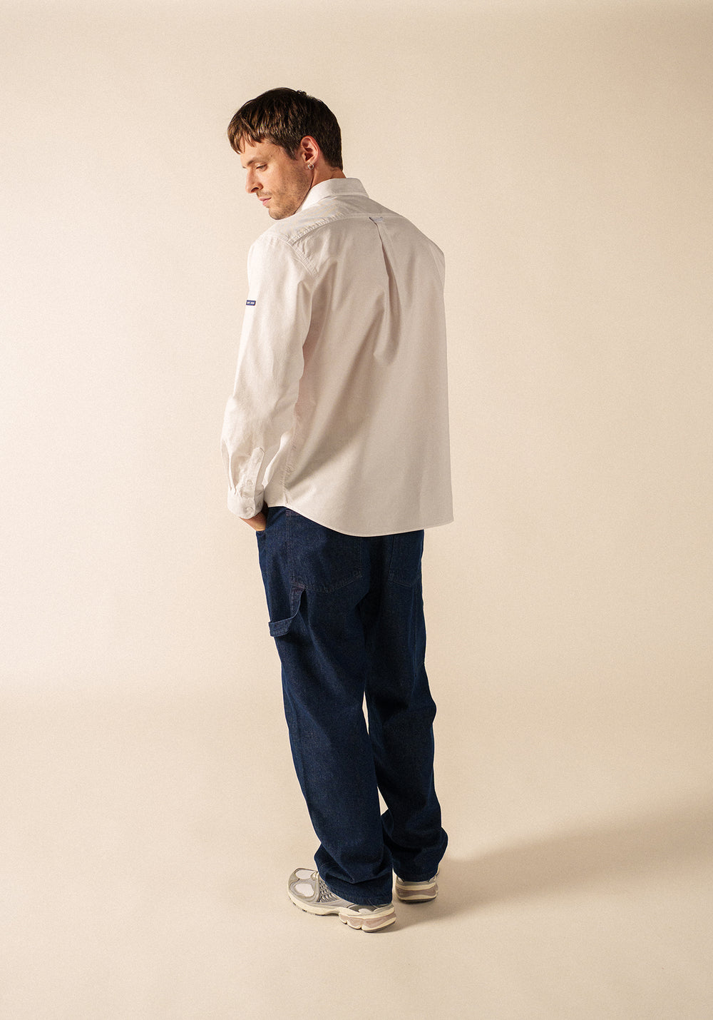 Chemise manches longues Amboise - en coton (BLANC)