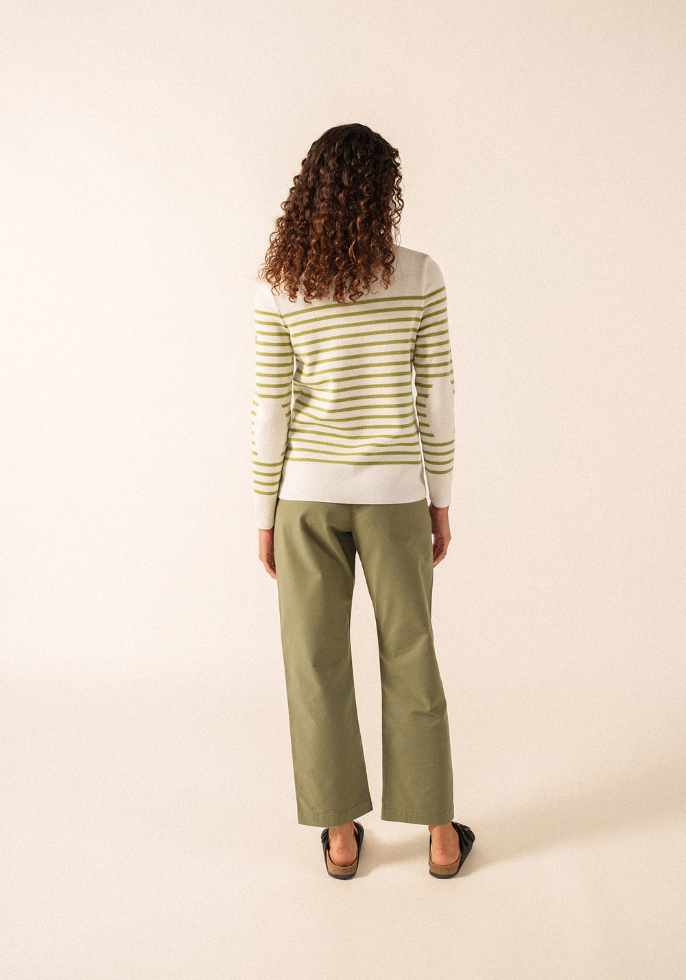 Pull marin Brégançon (BLANC/OIL)