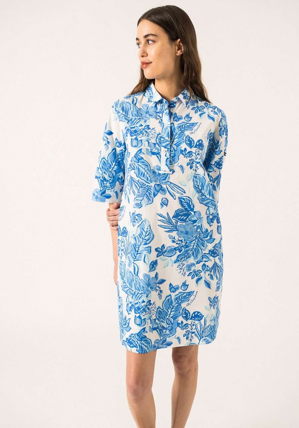 Robe Léonie x Lilly Pulitzer (SOLEIL AZUR)