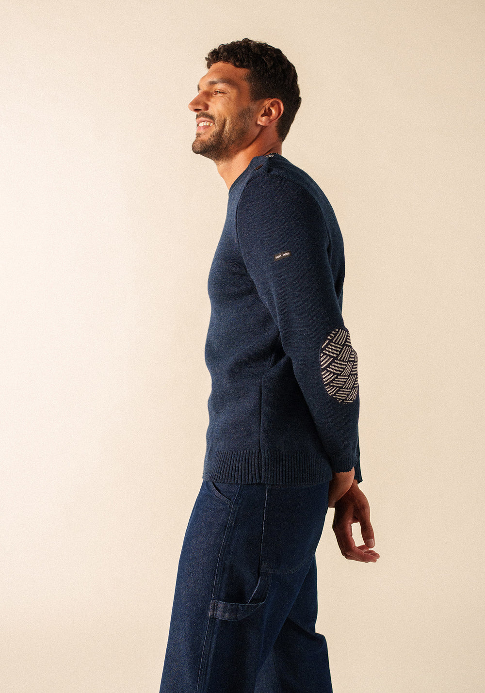 Pull marin Cancale Equipage (BLEU CHINE/ECRU)