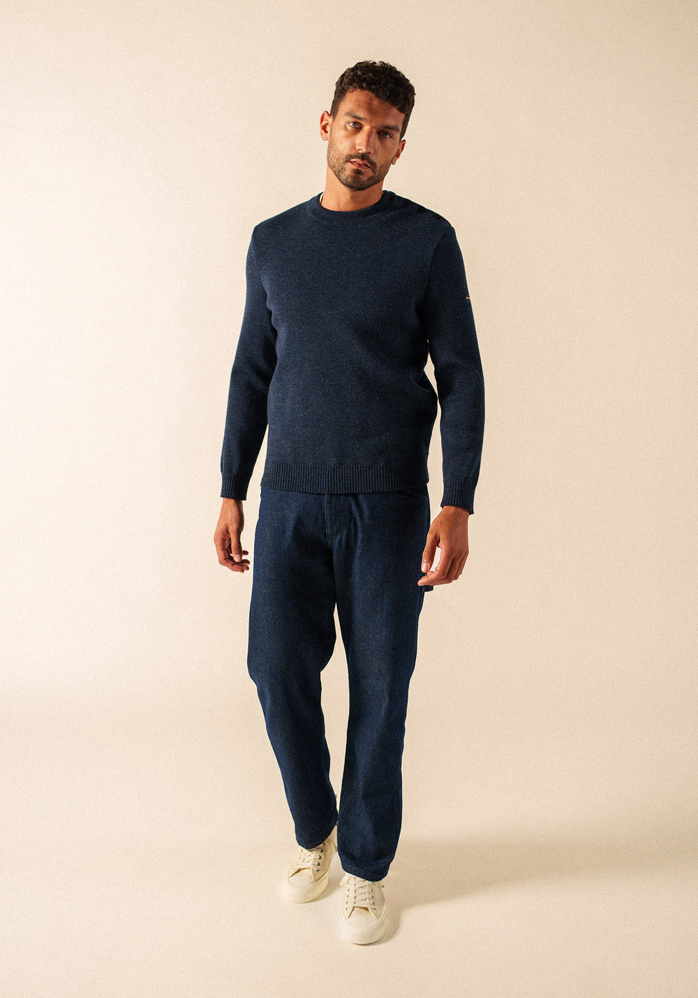 Pull marin Cancale Equipage (BLEU CHINE/ECRU)
