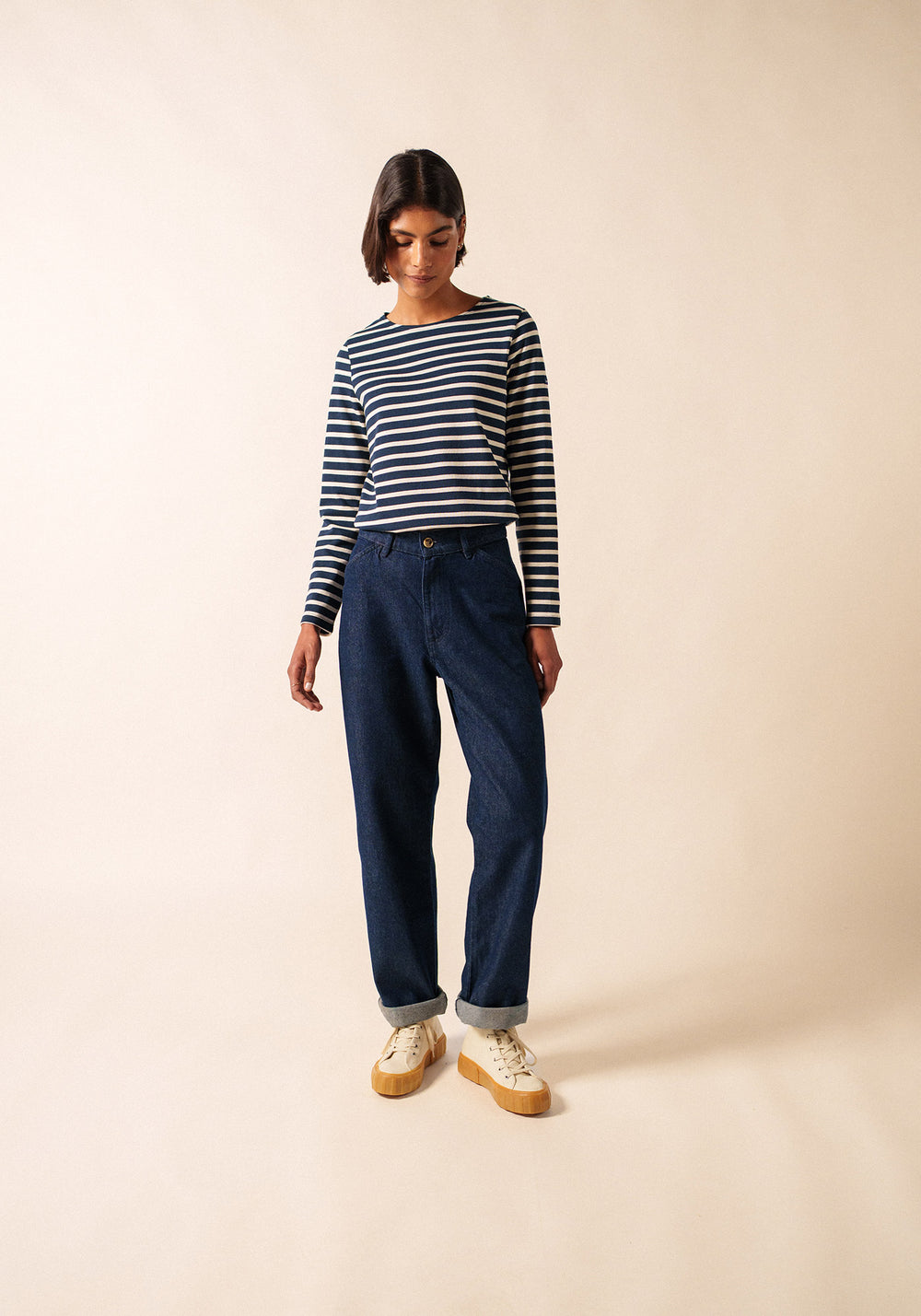 Marinière Méridame (MARINE/ECRU)