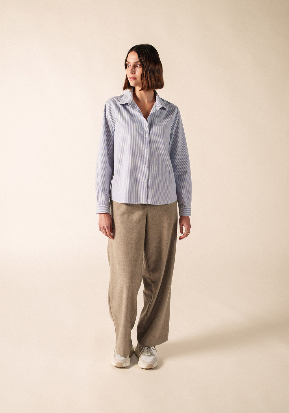Chemise Léna (BLANC/BLEU)