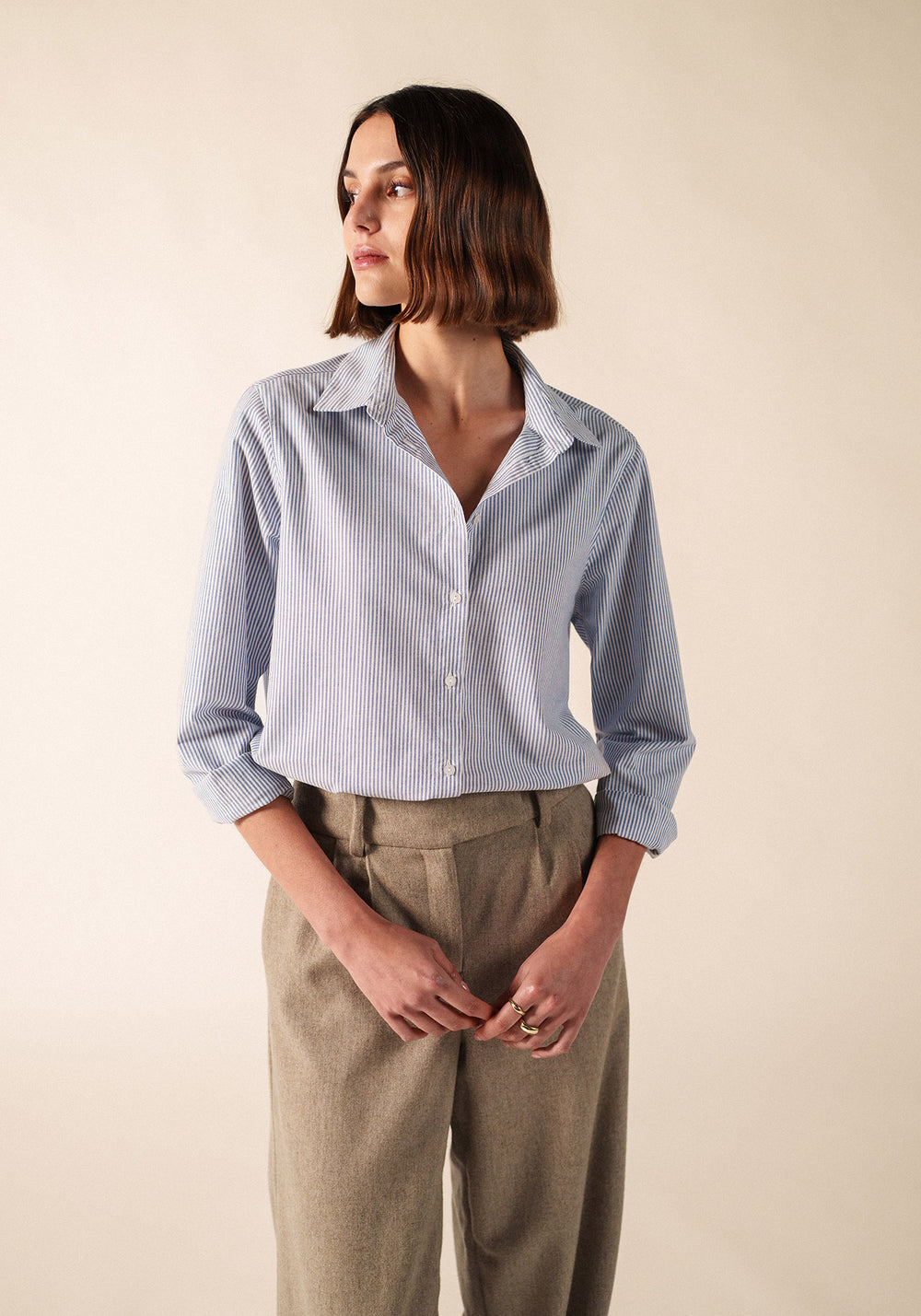 Chemise Léna (BLANC/BLEU)