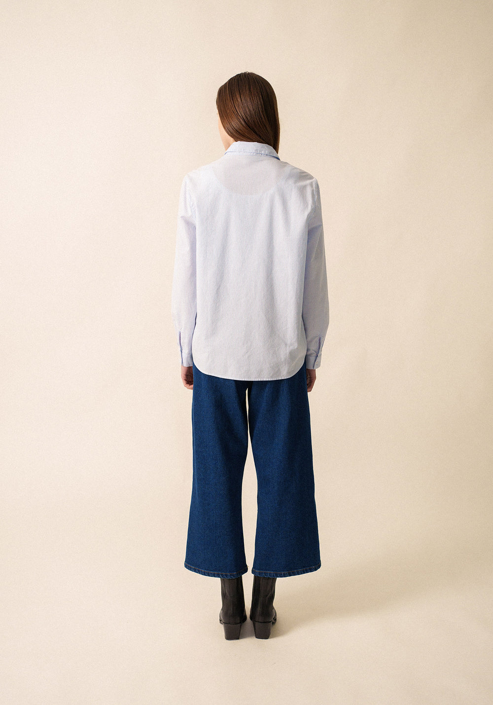 Chemise Léna (BLANC/CIEL)