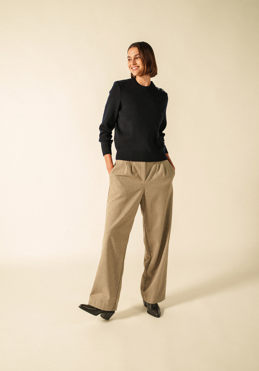 Pull marin Cancale (NAVY)