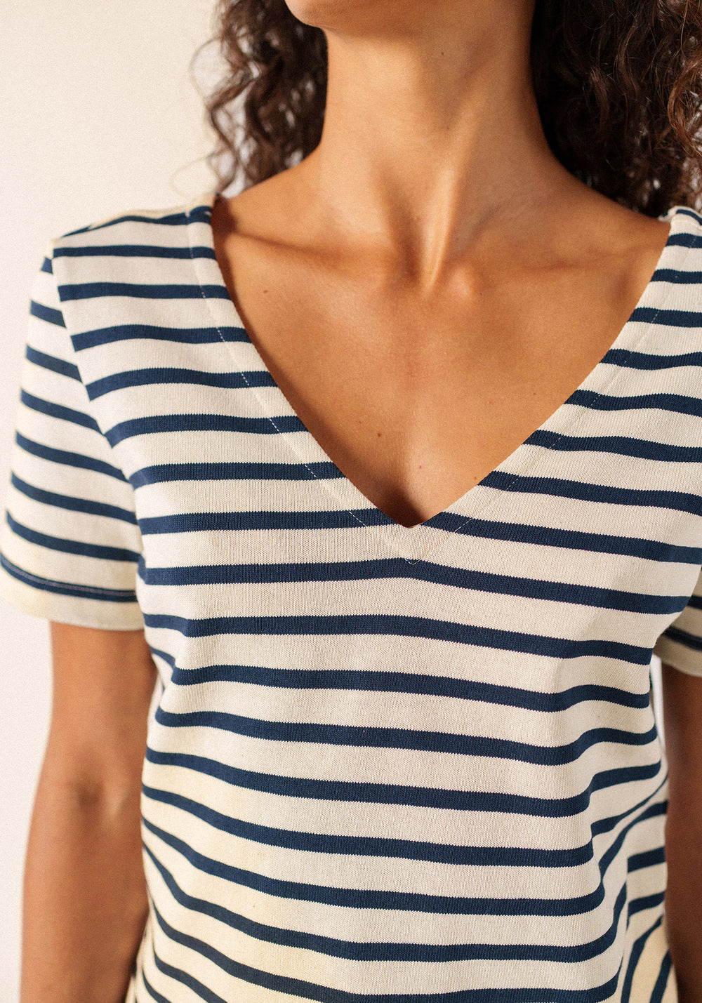 T-shirt Agon (ECRU/MARINE)