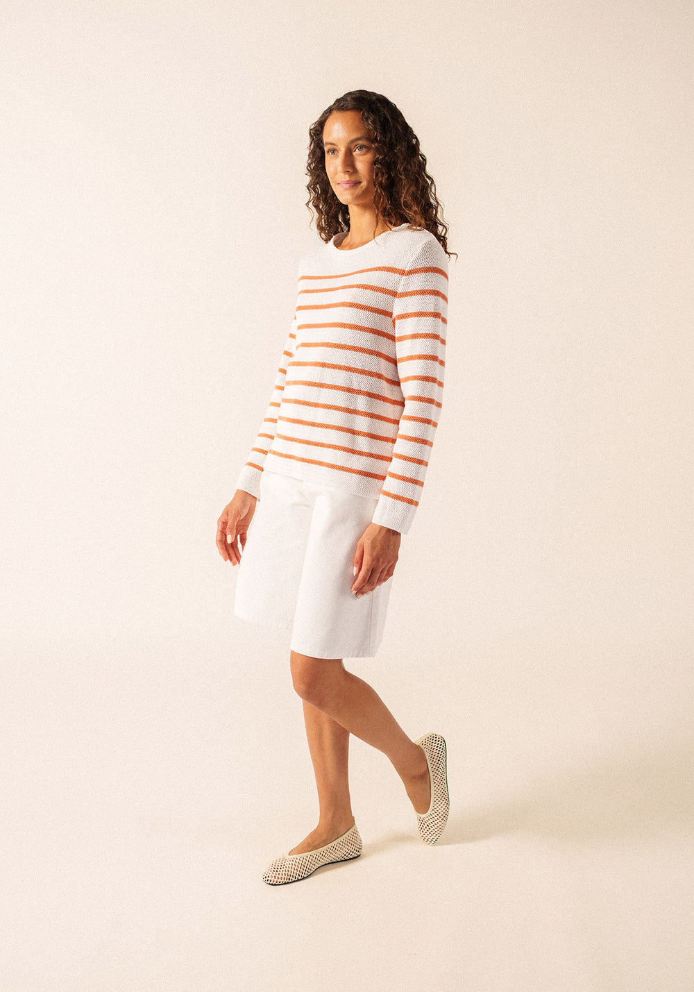 Pull Martigues (BLANC/ARGILE)