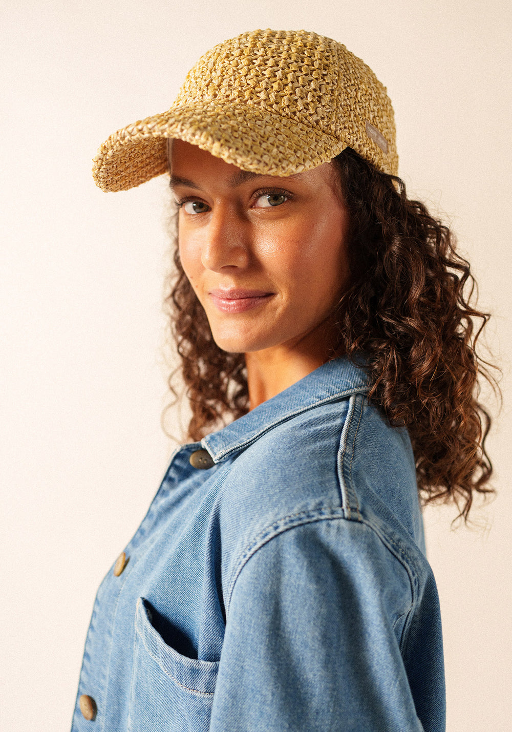 Casquette en raphia (NATUREL)