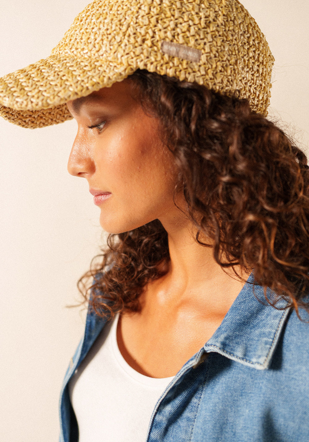 Casquette en raphia (NATUREL)