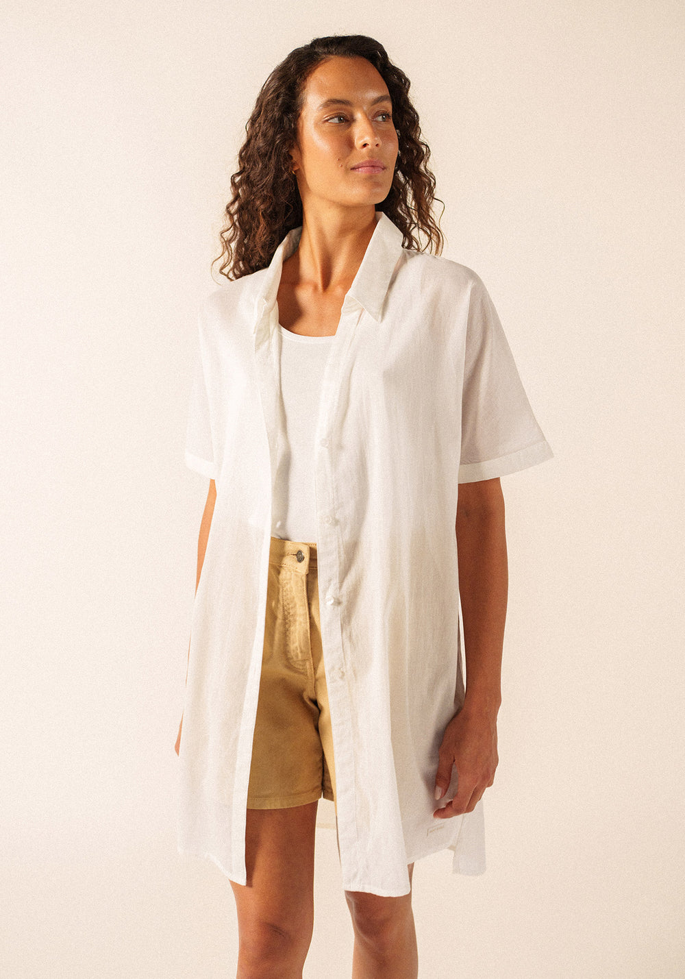 Robe de plage (BLANC)