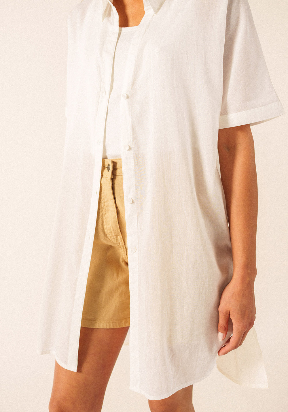 Robe de plage (BLANC)