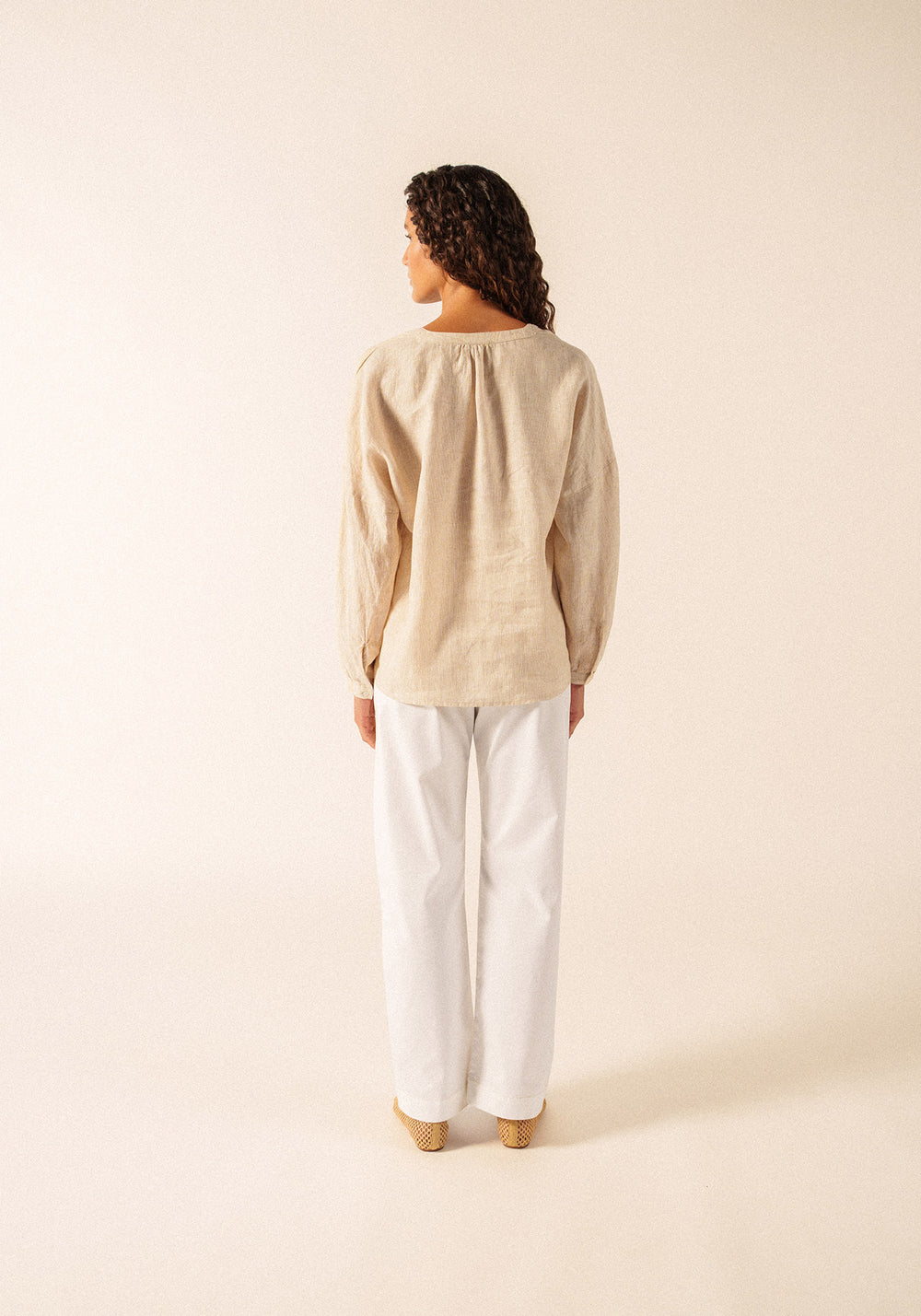 Chemise Charlotte (BLANC/EXPRESSO)