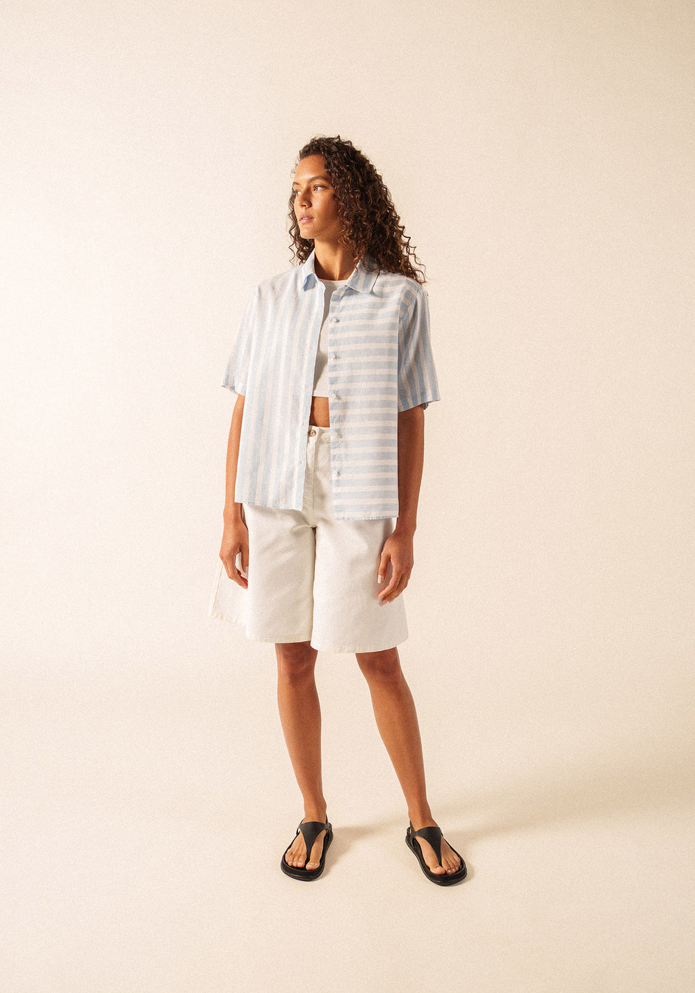 Chemise Alma (BLANC/BLEU)