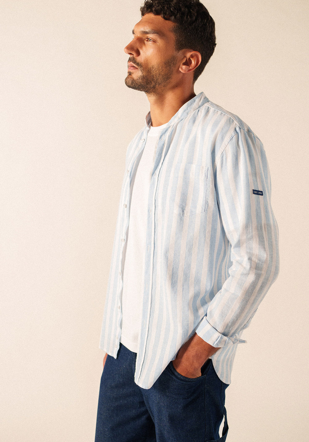 Chemise Liam (BLANC/BLEU)