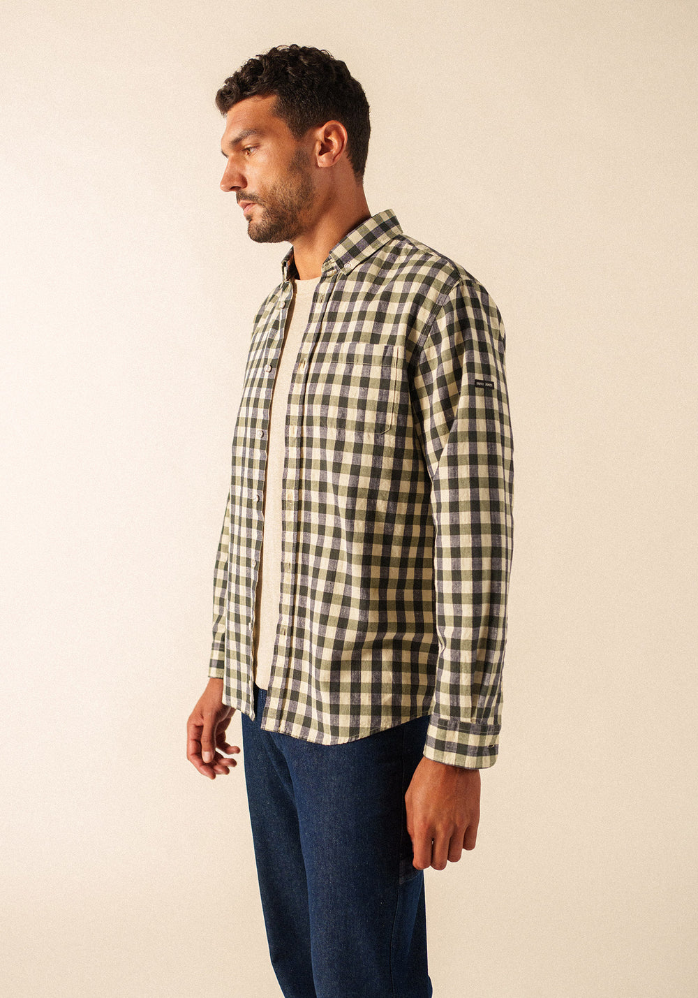 Chemise Jonathan (ALGUE/ECRU)