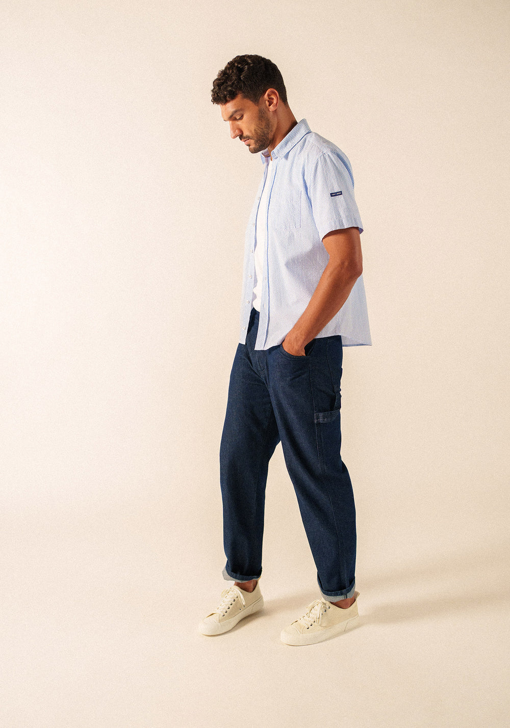 Chemise Jack (BLEU/BLANC)