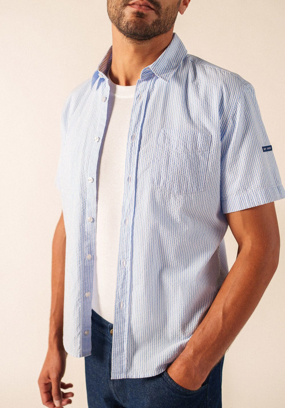 Chemise Jack (BLEU/BLANC)