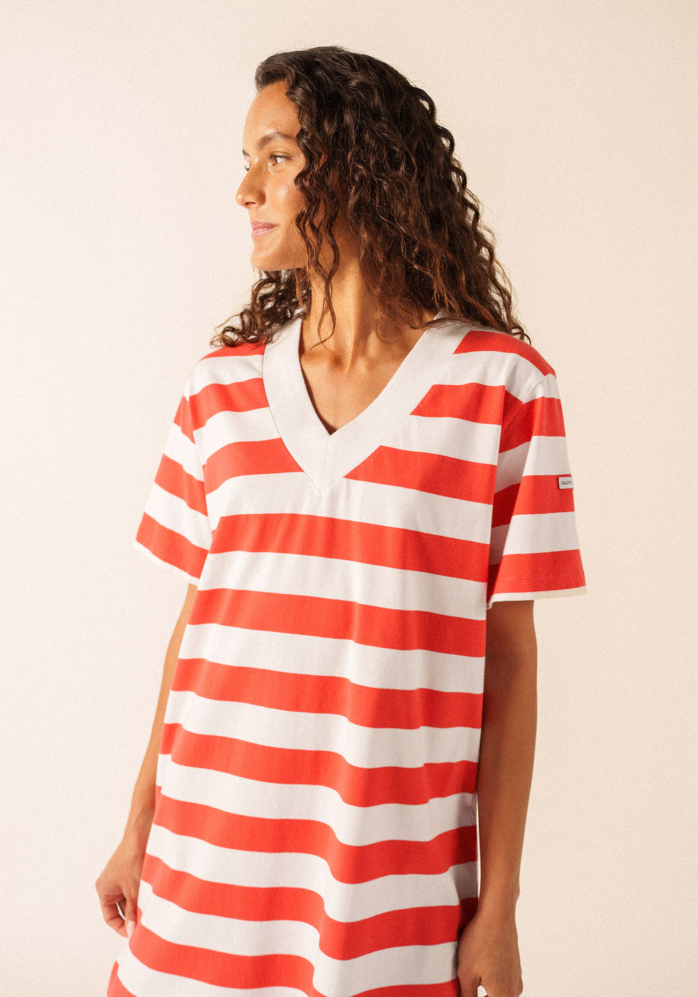 Robe Noor (BLANC/PIGMENT)