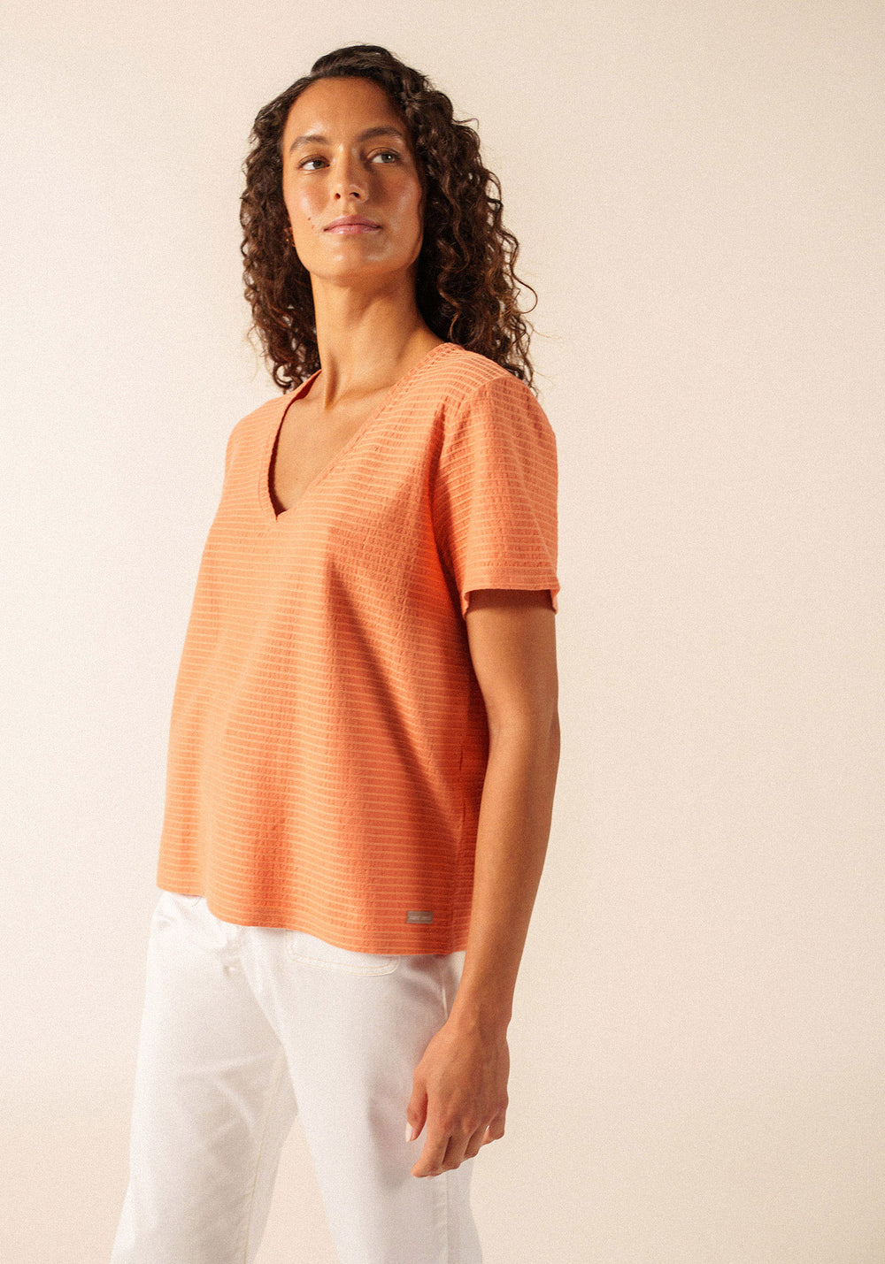 T-shirt Eline (ARGILE)