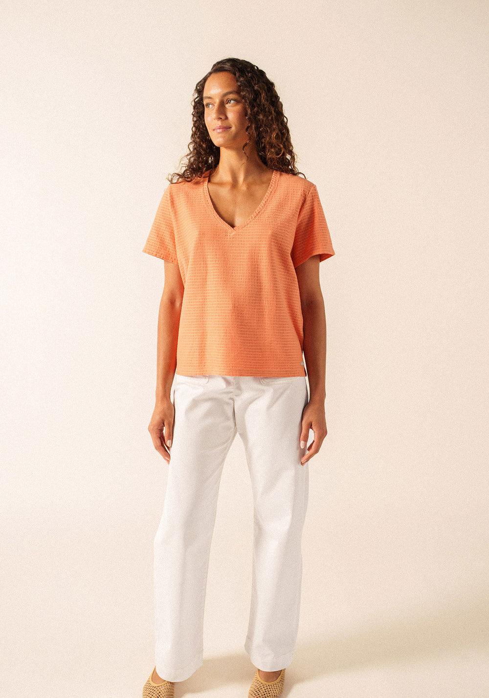 T-shirt Eline (ARGILE)