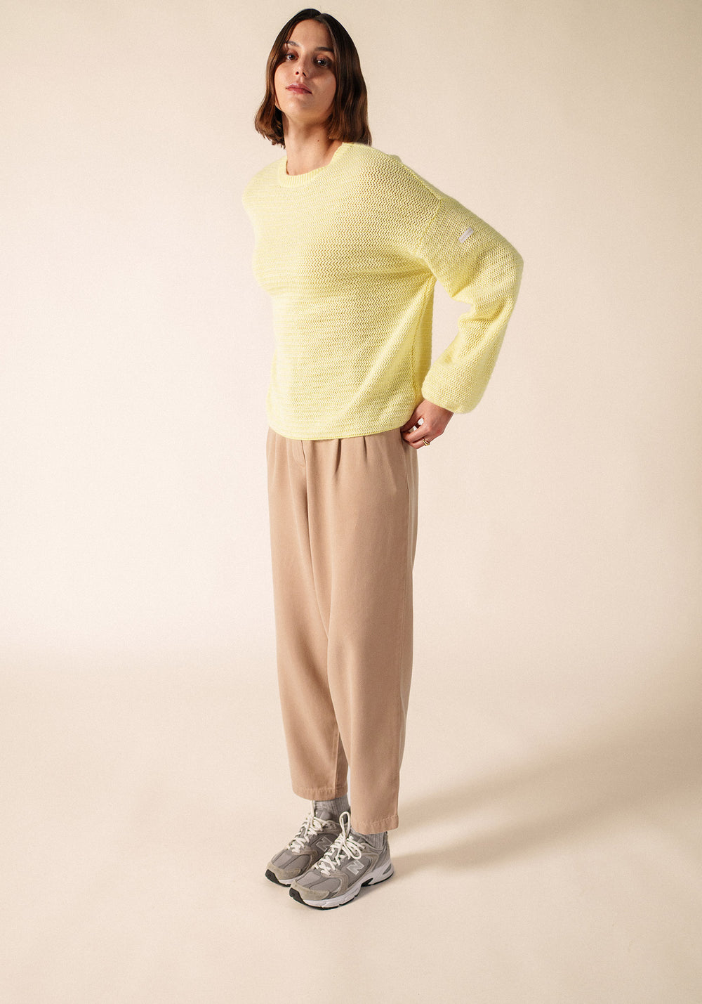 Pull Ascain (AUBE/BLANC D'HIVER)