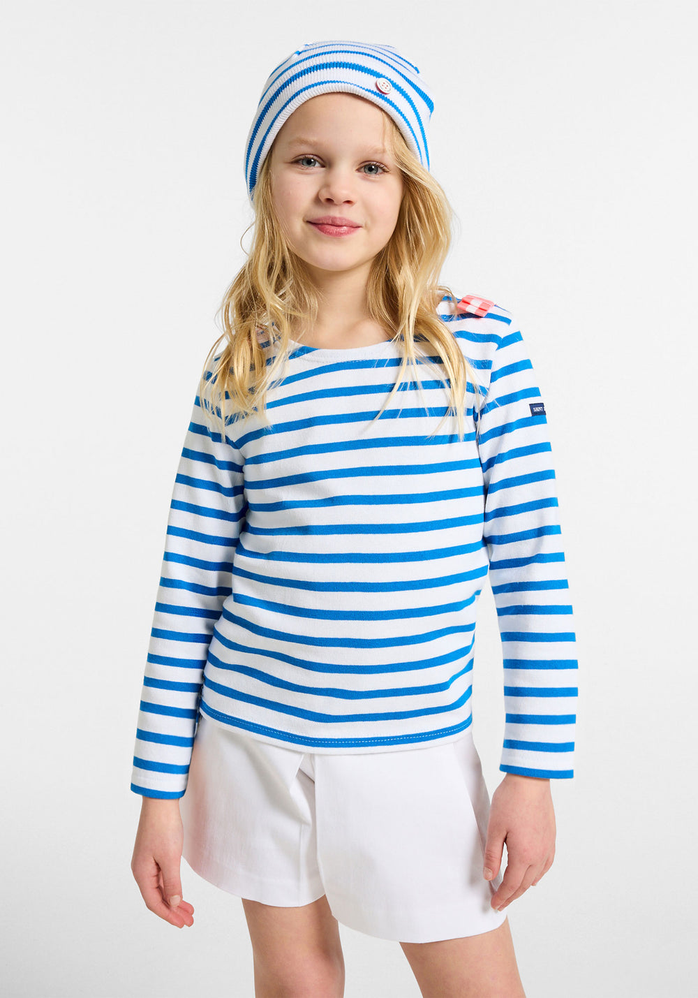 Marinière fille x Jacadi (BLANCE/BLEU RIVAGE)