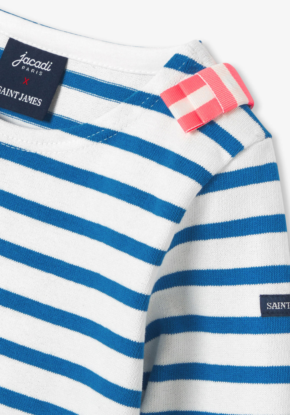 Marinière fille x Jacadi (BLANCE/BLEU RIVAGE)