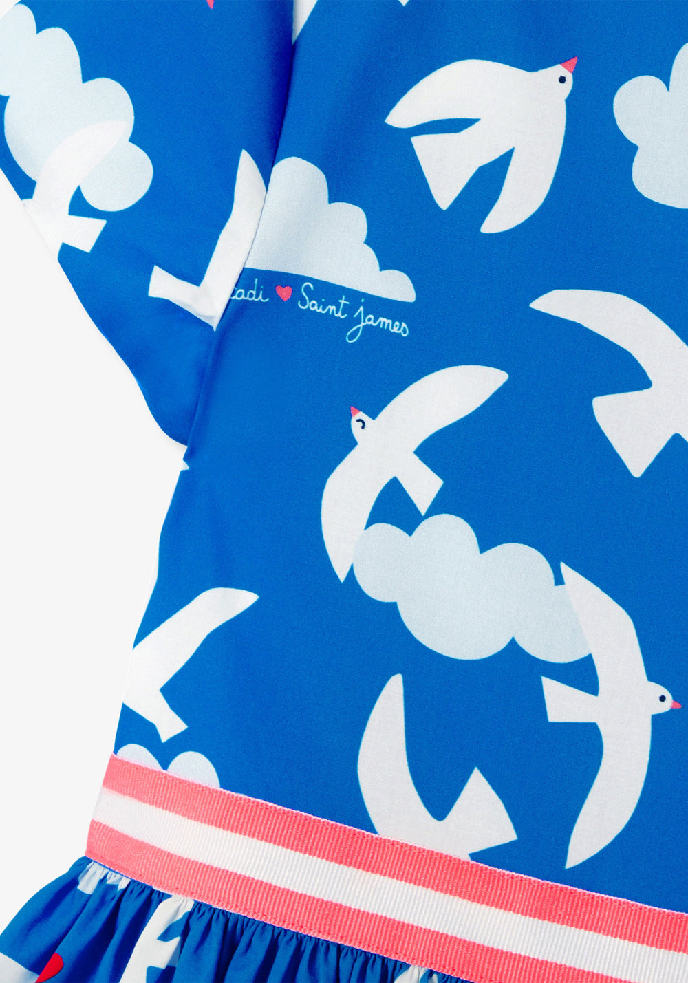 Robe fille x Jacadi (BLEU/MULTICO)