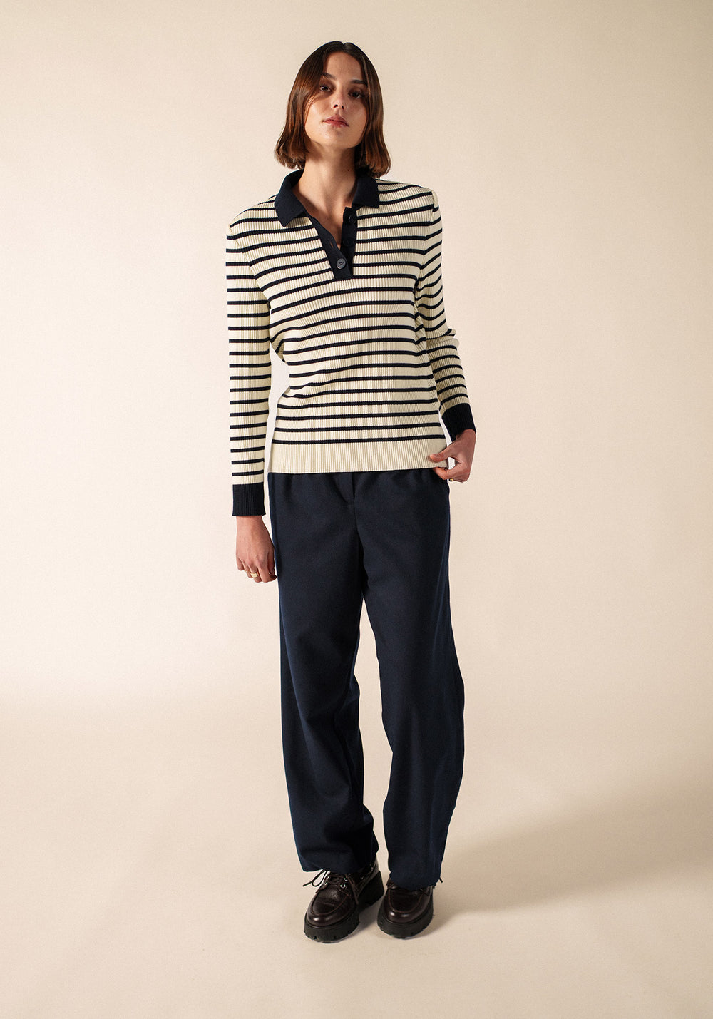 Pull Fiquefleur (ECUME/NAVY)