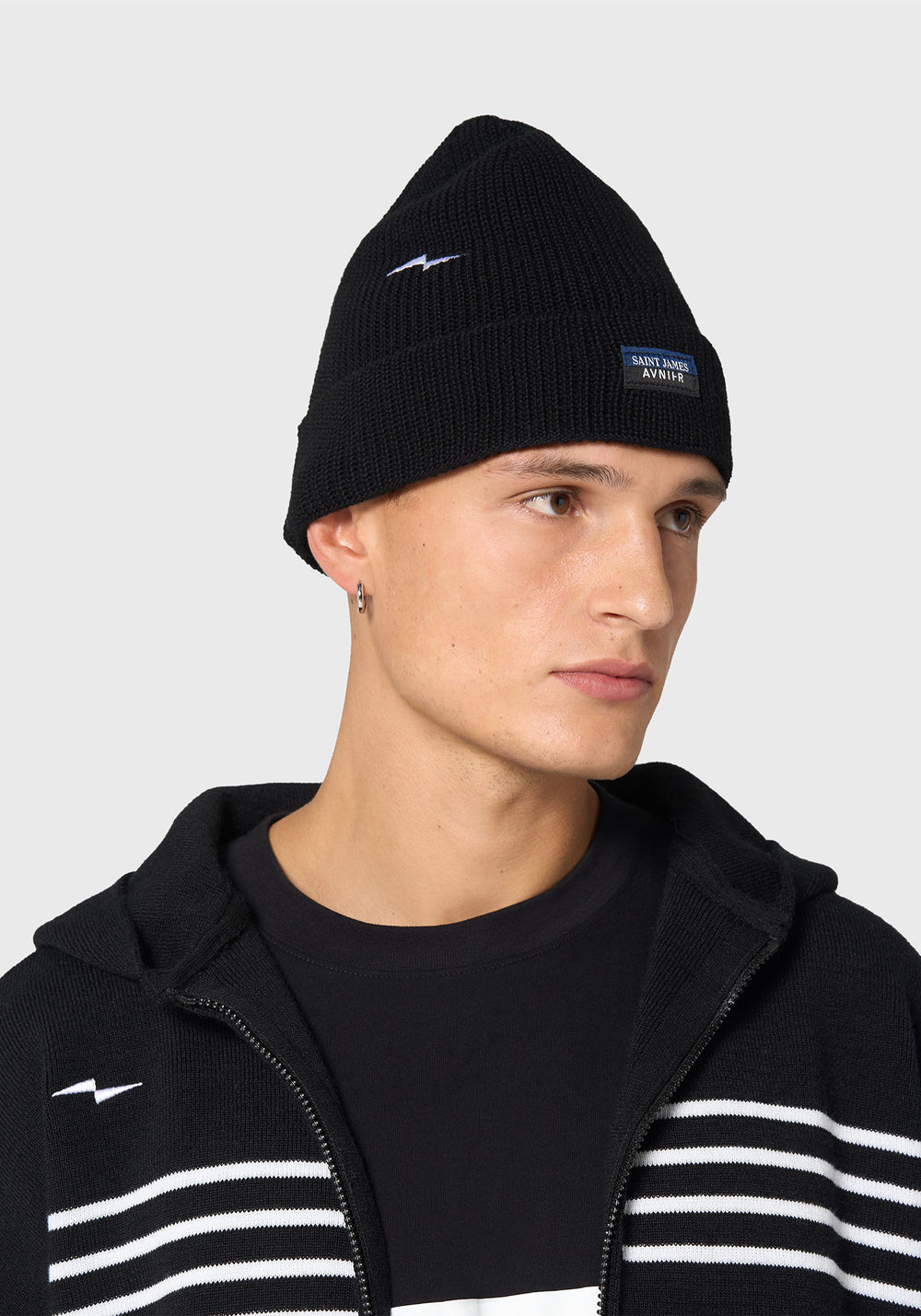 Bonnet Fujames - SAINT JAMES x AVNIER (NOIR)