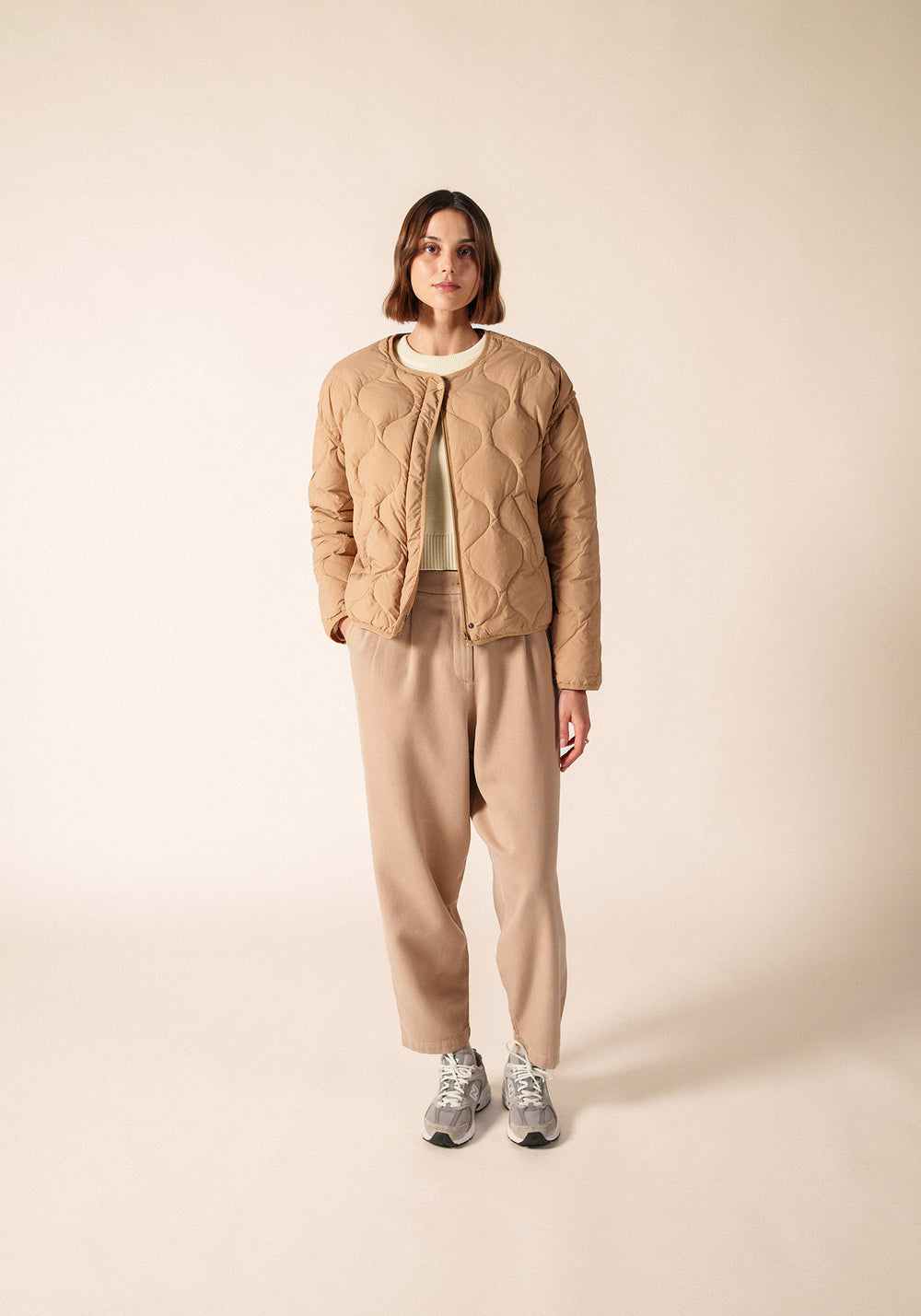 Doudoune Ste Carole (BEIGE FONCE)