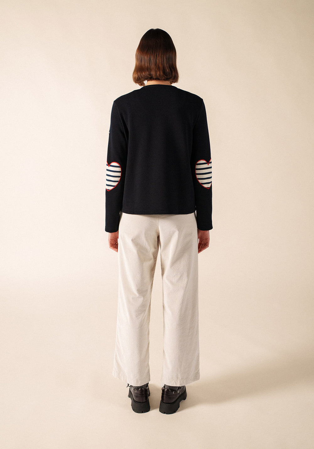 Gilet Vaujany (NAVY/ECRU/TULIPE)
