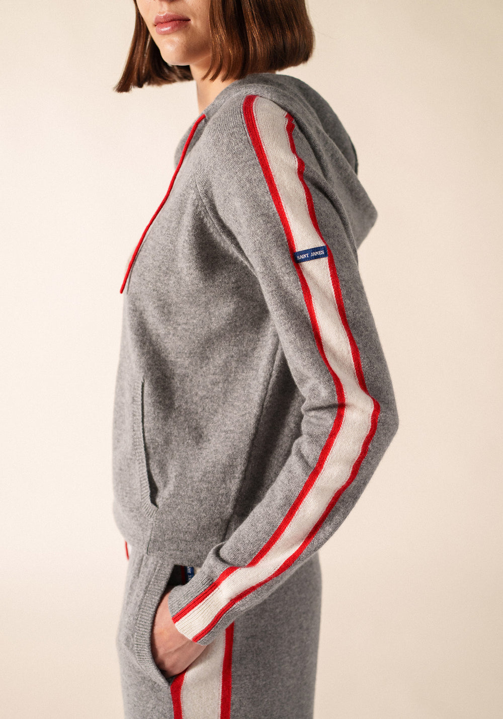 Sweat Byron Bay x Collette Dinnigan (GRIS CHINE/ECUME/TULIPE)