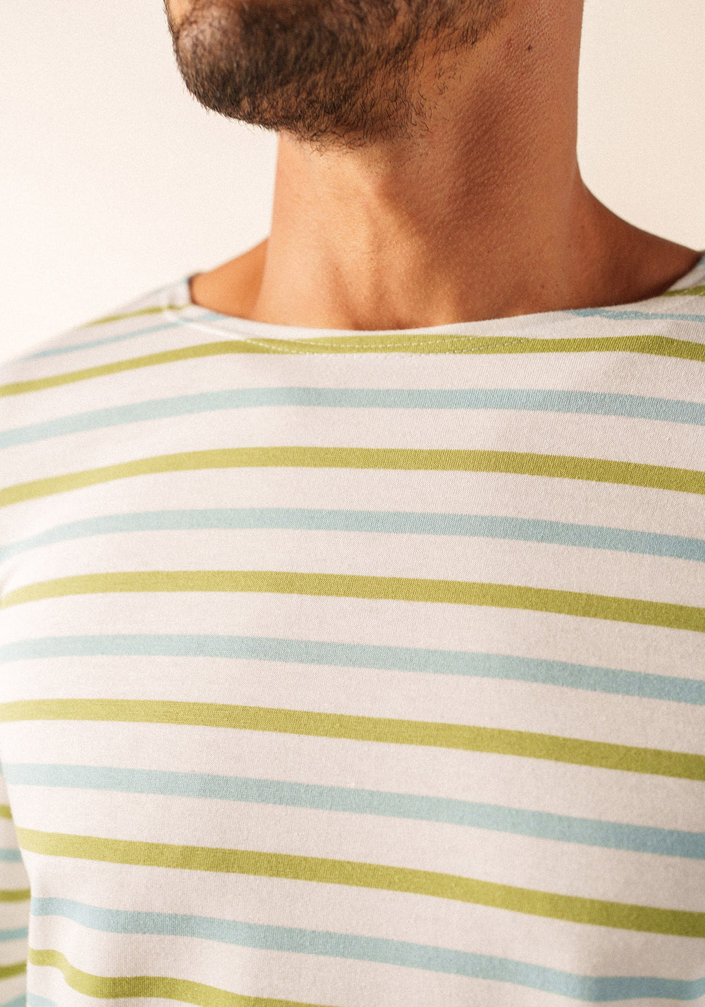 Marinière Minquiers tricolore (NEIGE/NUANCE/OIL)