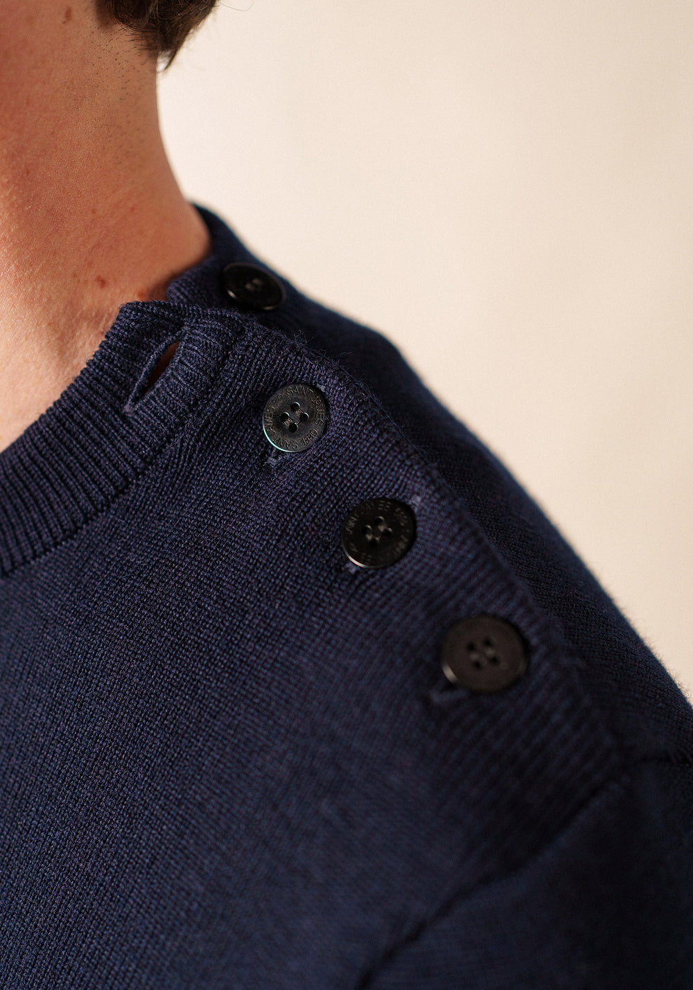 Pull marin Binic (MARINE/ECRU)